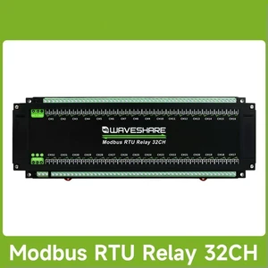 Waveshare Modbus RTU 32-Ch Relay Module, RS485 Interface, With Multiple Isolation Protection Circuits Waveshare Modbus RTU 32-Ch Relay Module, RS485 Interface, With Multiple Isolation Protection Circuits