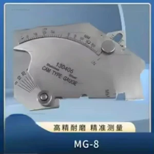 Welding Inspection Ruler Gauge MG-8 Fillet Weld Measurement Cam Type Multifunctional Foot Bite Slope Welding Inspection Ruler Gauge MG-8 Fillet Weld Measurement Cam Type Multifunctional Foot Bite Slope