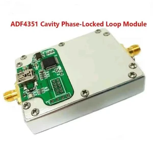 ADF4351 phase-locked loop signal source frequency synthesizer with microcontroller control with cavity RF PLL ADF4351 phase-locked loop signal source frequency synthesizer with microcontroller control with cavity RF PLL
