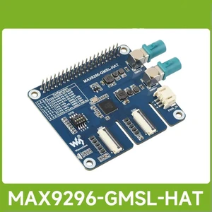 Waveshare 2-Ch GMSL Camera HAT, Equipped With MAX9296A Deserializer, High-Speed And Low-Latency Serial Transmission Waveshare 2-Ch GMSL Camera HAT, Equipped With MAX9296A Deserializer, High-Speed And Low-Latency Serial Transmission