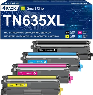 TN635XL Toner Cartridge Compatible for Brother TN635XXL TN635 TN635XL Toner Cartridge Compatible for Brother TN635XXL TN635