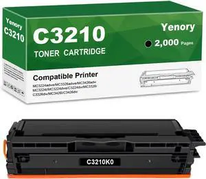 C3210 C3224 Toner Cartridge Replacement for C3210K0 Toner for Lexmark C3224 C3326 C3426 MC3224 MC3326 MC3426 Printers (Black 1 Pack) C3210 C3224 Toner Cartridge Replacement for C3210K0 Toner for Lexmark C3224 C3326 C3426 MC3224 MC3326 MC3426 Printers (Black 1 Pack)