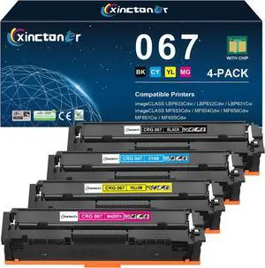 067 Toner Cartridge Set 4 Pack for MF656Cdw MF654Cdw MF652Cw 067 Toner Cartridge Set 4 Pack for MF656Cdw MF654Cdw MF652Cw