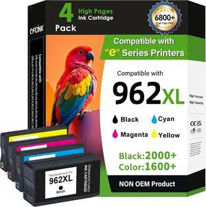 962XL Ink Cartridges Combo Pack Replacement for HP 962 HP 962XL Ink 962XL Ink Cartridges Combo Pack Replacement for HP 962 HP 962XL Ink