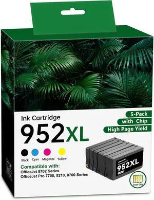 952XL Ink Cartridges Combo Pack Replacement for HP952XL 952XL Ink Cartridge 952XL Ink Cartridges Combo Pack Replacement for HP952XL 952XL Ink Cartridge