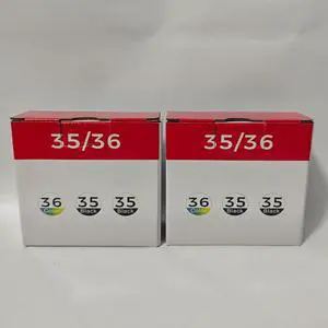 PGI-35 CLI-36 TR150 TR160 Ink Cartridge 6 Pack for 35 36 Ink Cartridge Work for Canon TR150 Ink Cartridges for PIXMA IP110 TR160 IP100 TR152 IP 110 IP100 Ink PGI 35 Black CLI 36 Color Printer 4 BK 2C PGI-35 CLI-36 TR150 TR160 Ink Cartridge 6 Pack for 35 36 Ink Cartridge Work for Canon TR150 Ink Cartridges for PIXMA IP110 TR160 IP100 TR152 IP 110 IP100 Ink PGI 35 Black CLI 36 Color Printer 4 BK 2C