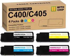 C400/C405 Toner Cartridge Bundle Compatible for Xerox Versalink C400 C405 C400/C405 Toner Cartridge Bundle Compatible for Xerox Versalink C400 C405