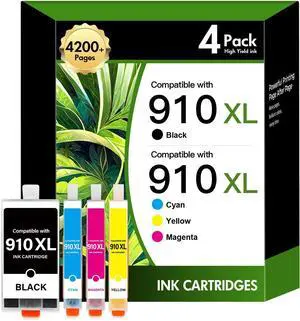 VICTONER 910XL 910 8020 Ink Cartridges Combo Pack Replacement for HP Printer 910 XL 910XL/910 Black and Color Multipack for OfficeJet Pro 8020 8015 8035 8025 8010 8018 8028 8022 8030 Printer VICTONER 910XL 910 8020 Ink Cartridges Combo Pack Replacement for HP Printer 910 XL 910XL/910 Black and Color Multipack for OfficeJet Pro 8020 8015 8035 8025 8010 8018 8028 8022 8030 Printer