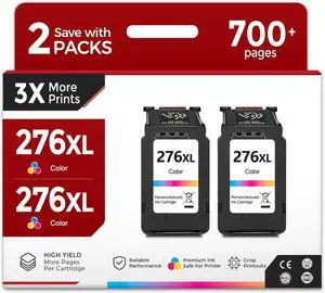 276XL Color Ink Cartridges (2 Pack) Replacement for Canon CL 276 XL CL276XL CL276 Work with Cannon Pixma TS3522 TR4720 TS3500 TS3520 TR4700 TS3700 TS3720 TS3722 TR4722 TR4723 TR4725 Printer 276XL Color Ink Cartridges (2 Pack) Replacement for Canon CL 276 XL CL276XL CL276 Work with Cannon Pixma TS3522 TR4720 TS3500 TS3520 TR4700 TS3700 TS3720 TS3722 TR4722 TR4723 TR4725 Printer