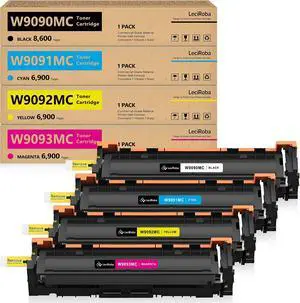 LeciRoba W9090MC Compatible Toner Cartridge Replacement for HP W9090MC W9091MC W9092MC W9093MC Toner Cartridge for HP Color Managed E45028 E45028DNE 45028DN MFP E47528 E47528f Printer (4-Pack) LeciRoba W9090MC Compatible Toner Cartridge Replacement for HP W9090MC W9091MC W9092MC W9093MC Toner Cartridge for HP Color Managed E45028 E45028DNE 45028DN MFP E47528 E47528f Printer (4-Pack)