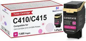 C410 C415 Magenta Toner Cartridge 006R04687 Toner 7,000 Pages 1 Pack C410 C415 Magenta Toner Cartridge 006R04687 Toner 7,000 Pages 1 Pack