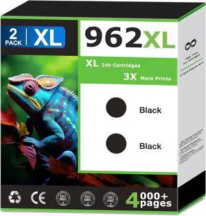 962XL Black Ink Cartridges Combo Pack Replacement for HP 962 XL Black Ink Cartridges, Compatible With OfficeJet Pro 9010 9012 9014 9015 9016 9018 9020 9022 9025, with Upgraded Chip V19.7.1(2 Black) 962XL Black Ink Cartridges Combo Pack Replacement for HP 962 XL Black Ink Cartridges, Compatible With OfficeJet Pro 9010 9012 9014 9015 9016 9018 9020 9022 9025, with Upgraded Chip V19.7.1(2 Black)