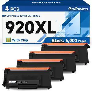 TN920XL Toner for Brother Printer Compatible for Brother TN920 920XL 4Black TN920XL Toner for Brother Printer Compatible for Brother TN920 920XL 4Black