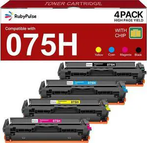 075H 11000 High Pages for 075H 075 Toner Cartridges Compatible for Canon ImageCLASS MF660c MF662Cdw MF663Cdw MF665Cdw LBP640c LBP646Cdw LBP647Cdw Printers (Black Cyan Yellow Magenta) 075H 11000 High Pages for 075H 075 Toner Cartridges Compatible for Canon ImageCLASS MF660c MF662Cdw MF663Cdw MF665Cdw LBP640c LBP646Cdw LBP647Cdw Printers (Black Cyan Yellow Magenta)