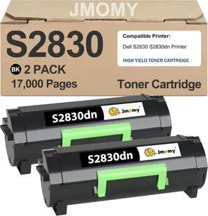 S2830 S2830dn Toner Cartridge Replacement for Dell S2830dn Toner Cartridge for Dell S2830dn S2830 Printer Series GGCTW, 593-BBYP, FR3HY, CH00D, 593-BBYP, 3RDYK, TC2RH, 593-BBYO (1,7000 Pages,2-Pack) S2830 S2830dn Toner Cartridge Replacement for Dell S2830dn Toner Cartridge for Dell S2830dn S2830 Printer Series GGCTW, 593-BBYP, FR3HY, CH00D, 593-BBYP, 3RDYK, TC2RH, 593-BBYO (1,7000 Pages,2-Pack)