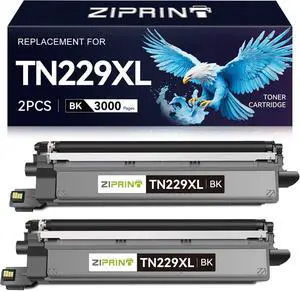 ZIPRINT TN229XL Black Toner Cartridges 2 Pack TN229 MFC-l3780CDW 3720CDW ZIPRINT TN229XL Black Toner Cartridges 2 Pack TN229 MFC-l3780CDW 3720CDW