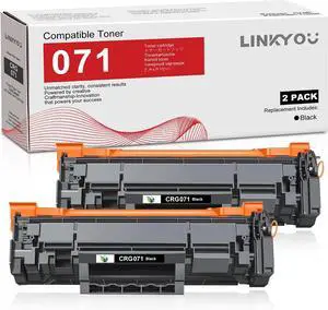071 Toner Cartridge : 2 Pack 071 High Yield Replacement for Canon 071 Black Toner Cartridge CRG071 for ImageCLASS LBP122dw LBP122 LBP120 MF270 Mf272dw Mf273dw Mf275dw Printer 071 Toner Cartridge : 2 Pack 071 High Yield Replacement for Canon 071 Black Toner Cartridge CRG071 for ImageCLASS LBP122dw LBP122 LBP120 MF270 Mf272dw Mf273dw Mf275dw Printer
