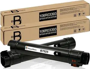 MasaiMara 106R03393 B7025 B7030 B7035 High Capacity Compatible Toner Cartridges Replacement for Xerox Versalink B7025 B7030 B7035 Printers (Black, 2-Pack) MasaiMara 106R03393 B7025 B7030 B7035 High Capacity Compatible Toner Cartridges Replacement for Xerox Versalink B7025 B7030 B7035 Printers (Black, 2-Pack)