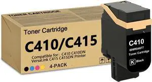MEZOO C410 C415 Black Toner Cartridge High Capacity Compatible for Xerox C410 006R04677 Toner Cartridges Replacement for Xerox C410 C410DN VersaLink C415 C415DN Printer Ink(1-Pack) MEZOO C410 C415 Black Toner Cartridge High Capacity Compatible for Xerox C410 006R04677 Toner Cartridges Replacement for Xerox C410 C410DN VersaLink C415 C415DN Printer Ink(1-Pack)