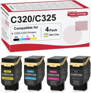 C320 C325 Toner Cartridge Compatible for Xerox C320DNI C325DNI C320 C325 Toner Cartridge Compatible for Xerox C320DNI C325DNI