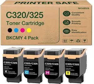 C320 C325 Toner Cartridges High Capacity Replacement for Xerox C325X 006R04820 006R04821 006R04822 006R04823 Toner Cartridge for Xerox C320 C325 C320dni C325dni Printers 4 Pack C320 C325 Toner Cartridges High Capacity Replacement for Xerox C325X 006R04820 006R04821 006R04822 006R04823 Toner Cartridge for Xerox C320 C325 C320dni C325dni Printers 4 Pack