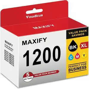 PGI-1200XL Ink Cartridges Replacement for Canon Maxify 1200 XL Ink PGI-1200XL Ink Cartridges Replacement for Canon Maxify 1200 XL Ink