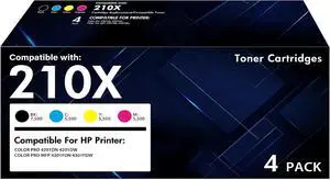 210X Toner Cartridges for HP 210A 210 MFP 4301fdw High Yield 210X Toner Cartridges for HP 210A 210 MFP 4301fdw High Yield