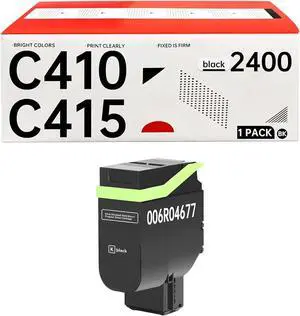 C410 C415 006R04677 Black Toner Cartridge 2400 Pages C410 C415 006R04677 Black Toner Cartridge 2400 Pages