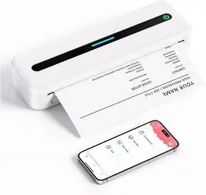 Portable Thermal Printer for Travel, Wireless Thermal Printers Portable Thermal Printer for Travel, Wireless Thermal Printers