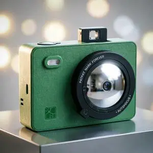 Bisofice Z5 Portable Photo Printer Instant Camera 271 Dpi Resolution 5 Filters LED Flash Light 5000K-6000K Color Temperature Pop-up Viewfinder with 10 Sheets Photo Paper (Green) Bisofice Z5 Portable Photo Printer Instant Camera 271 Dpi Resolution 5 Filters LED Flash Light 5000K-6000K Color Temperature Pop-up Viewfinder with 10 Sheets Photo Paper (Green)