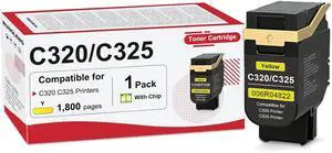 C320 C325 Yellow Toner Cartridge Compatible for Xerox 006R04822 C320 C325 Yellow Toner Cartridge Compatible for Xerox 006R04822