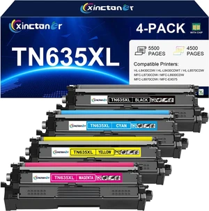 TN635XL Toner Cartridge Set High Yield HL-L8430CDW HL-L8430CDWT TN635XL Toner Cartridge Set High Yield HL-L8430CDW HL-L8430CDWT