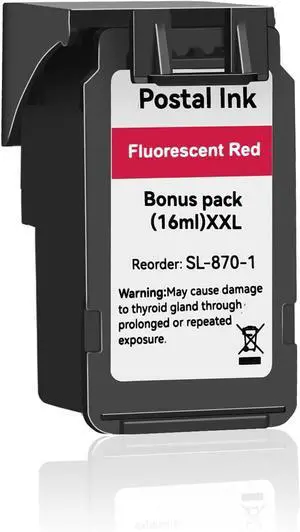 SL-870-1 XXL High Capacity Red Ink Cartridge Compatible with SL870-1 SL-870-1 XXL High Capacity Red Ink Cartridge Compatible with SL870-1