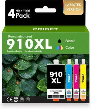 910XL 910 8015e 8025e Ink Cartridges Combo Pack for HP Printers 910XL 910 8015e 8025e Ink Cartridges Combo Pack for HP Printers