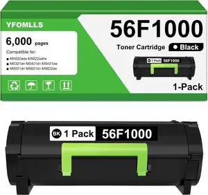 56F1000 MS421 MS321 Toner Cartridge 56F1000 MS421 MS321 Toner Cartridge