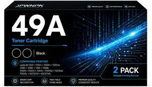 49A/53A High-Yield Toner Cartridges 2-Pack (Black) with Chip 49A/53A High-Yield Toner Cartridges 2-Pack (Black) with Chip