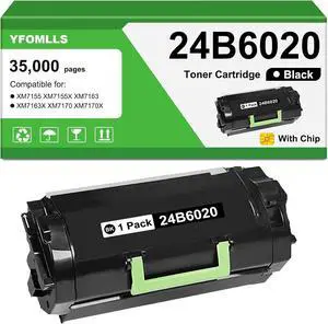 24B6020 Black Toner Cartridge with chip 24B6020 Black Toner Cartridge with chip