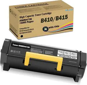 B410 B415 Toner Cartridge High Yield Compatible for Xerox 006R04726 B410 B415 Toner Cartridge High Yield Compatible for Xerox 006R04726
