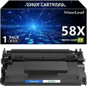 NineLeaf Toner Cartridge Compatible Replacement for HP 58X CF258X 1PK NineLeaf Toner Cartridge Compatible Replacement for HP 58X CF258X 1PK