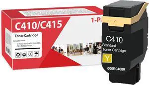 006R04680 Toner Cartridge Works for C410 C410DN VersaLink C415 C415DN Printers (1-Yellow) 006R04680 Toner Cartridge Works for C410 C410DN VersaLink C415 C415DN Printers (1-Yellow)
