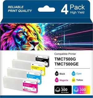 Remanufactured SJIC30P Ink Cartridge SJIC30P Black and Color Ink Compatible with ColorWorks TM-C7500G TM-C7500GE ColorWorks TM C7500G TM C7500GE Printer (4 Pack, Black Cyan Magenta Yellow) Remanufactured SJIC30P Ink Cartridge SJIC30P Black and Color Ink Compatible with ColorWorks TM-C7500G TM-C7500GE ColorWorks TM C7500G TM C7500GE Printer (4 Pack, Black Cyan Magenta Yellow)