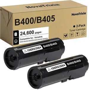 VersaLink B400 B405 Toner Cartridge Compatible for Xerox B400 B400N B400DN B405 B405DN Laser Printer Extra High Capacity 106R03584 Toner Cartridge High Yield Ink 24,600 Pages (Black, 2-Pack) VersaLink B400 B405 Toner Cartridge Compatible for Xerox B400 B400N B400DN B405 B405DN Laser Printer Extra High Capacity 106R03584 Toner Cartridge High Yield Ink 24,600 Pages (Black, 2-Pack)