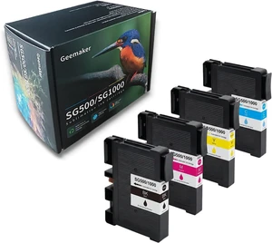 Version 4.03 Sublimation Ink Cartridge Replacement for Sawgrass Virtuoso SG500/SG1000 Printers (BK/C/M/Y, 4 Pack), Compatible with Firmware Version 4.03 Version 4.03 Sublimation Ink Cartridge Replacement for Sawgrass Virtuoso SG500/SG1000 Printers (BK/C/M/Y, 4 Pack), Compatible with Firmware Version 4.03