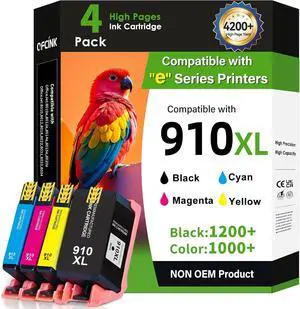 910XL Ink Cartridges Combo Pack Replacement for HP 910 HP 910XL Ink 910XL Ink Cartridges Combo Pack Replacement for HP 910 HP 910XL Ink