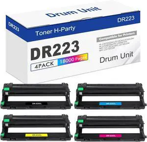DR223CL Drum Unit Set 4-Pack DR-223CL DR223 DR-223 High Yield Printer DR223CL Drum Unit Set 4-Pack DR-223CL DR223 DR-223 High Yield Printer
