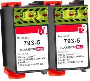 793-5 Ink Cartridge Replacement for Pitney Bowes 793-5 Red Ink Cartridge 793-5 Ink Cartridge Replacement for Pitney Bowes 793-5 Red Ink Cartridge