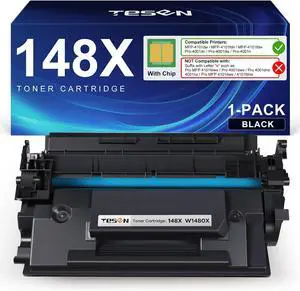 TESEN 148X Black High Yield Toner Cartridge 4001n 4101fdw 1 Pack TESEN 148X Black High Yield Toner Cartridge 4001n 4101fdw 1 Pack