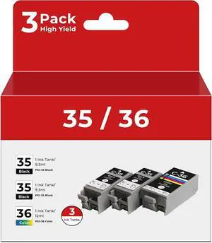 PGI-35 CLI-36 Ink Cartridges for Pixma TR150 TR160 IP110 IP100 35 36 Ink PGI-35 CLI-36 Ink Cartridges for Pixma TR150 TR160 IP110 IP100 35 36 Ink