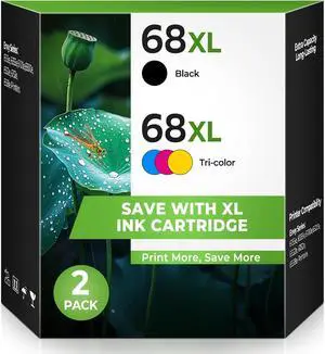 68XL 68e 68 Ink Cartridges Combo Pack for Envy 6155e 6555e Ink Cartridge 68XL 68e 68 Ink Cartridges Combo Pack for Envy 6155e 6555e Ink Cartridge
