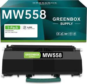 Compatible MW558 1720 1720DN Black Toner Cartridge 6k Yield High Capacity Replacement for Dell MW558 1720 1720DN 310-8707 310-8709 Toner Cartridge,1 Pack for 1720 1720dn Printer Ink Compatible MW558 1720 1720DN Black Toner Cartridge 6k Yield High Capacity Replacement for Dell MW558 1720 1720DN 310-8707 310-8709 Toner Cartridge,1 Pack for 1720 1720dn Printer Ink